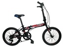 Folding Bike 20" RYDER Alloy 7-spd