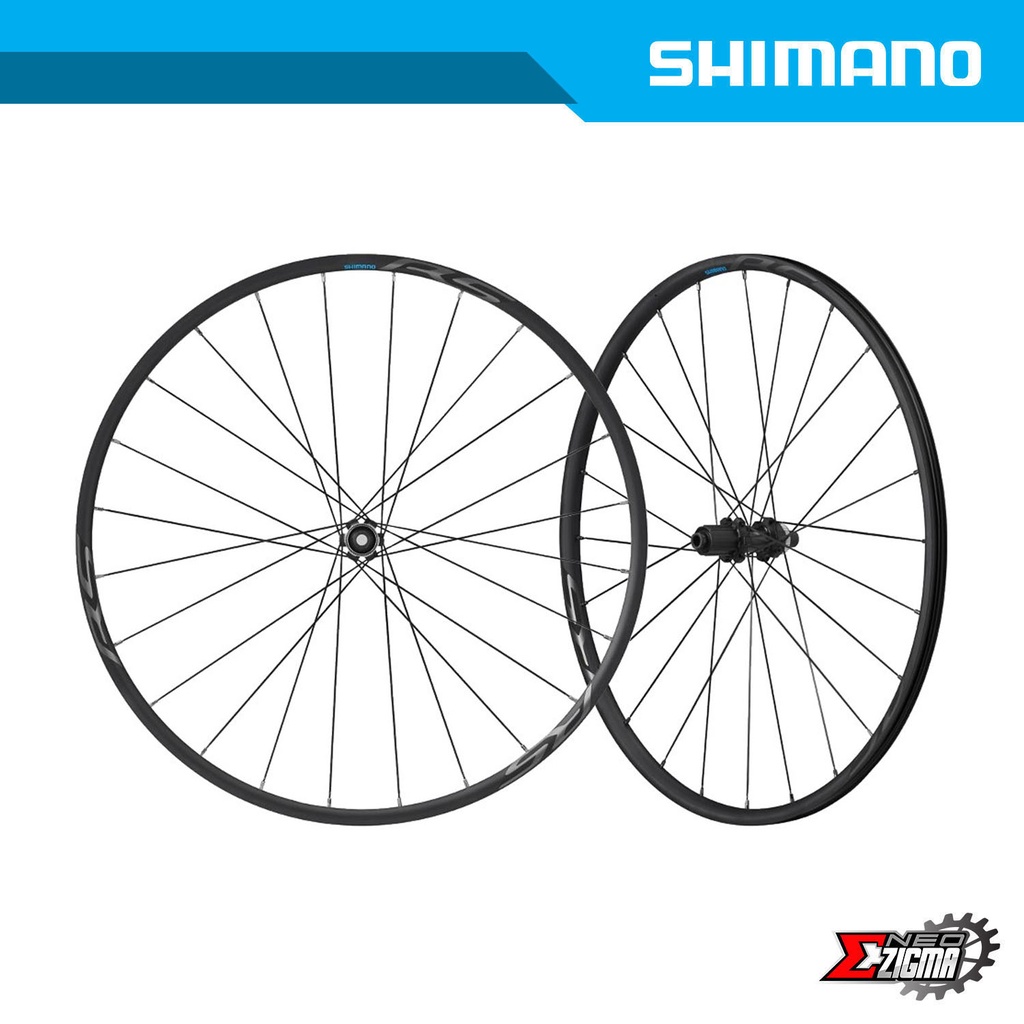 Wheel Set Gravel SHIMANO GRX WH-RS370-TL-FR12 12mm E-thru Tubeless For 11/10-Spd 100/142mm Ind. Pack EWHRS370LFEREDB