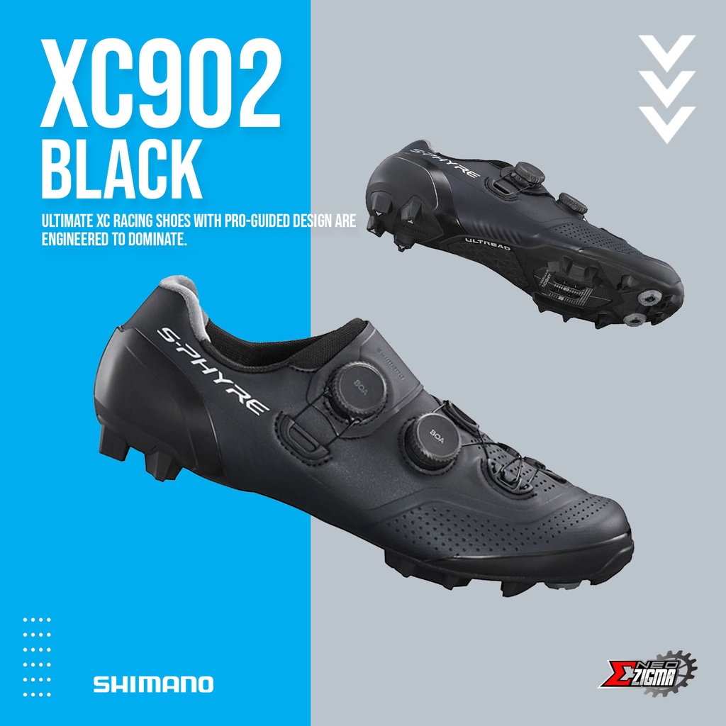 Shoes MTB SHIMANO Off-road/Cross Country/S-phyre XC902 Wide Men w/ Bag