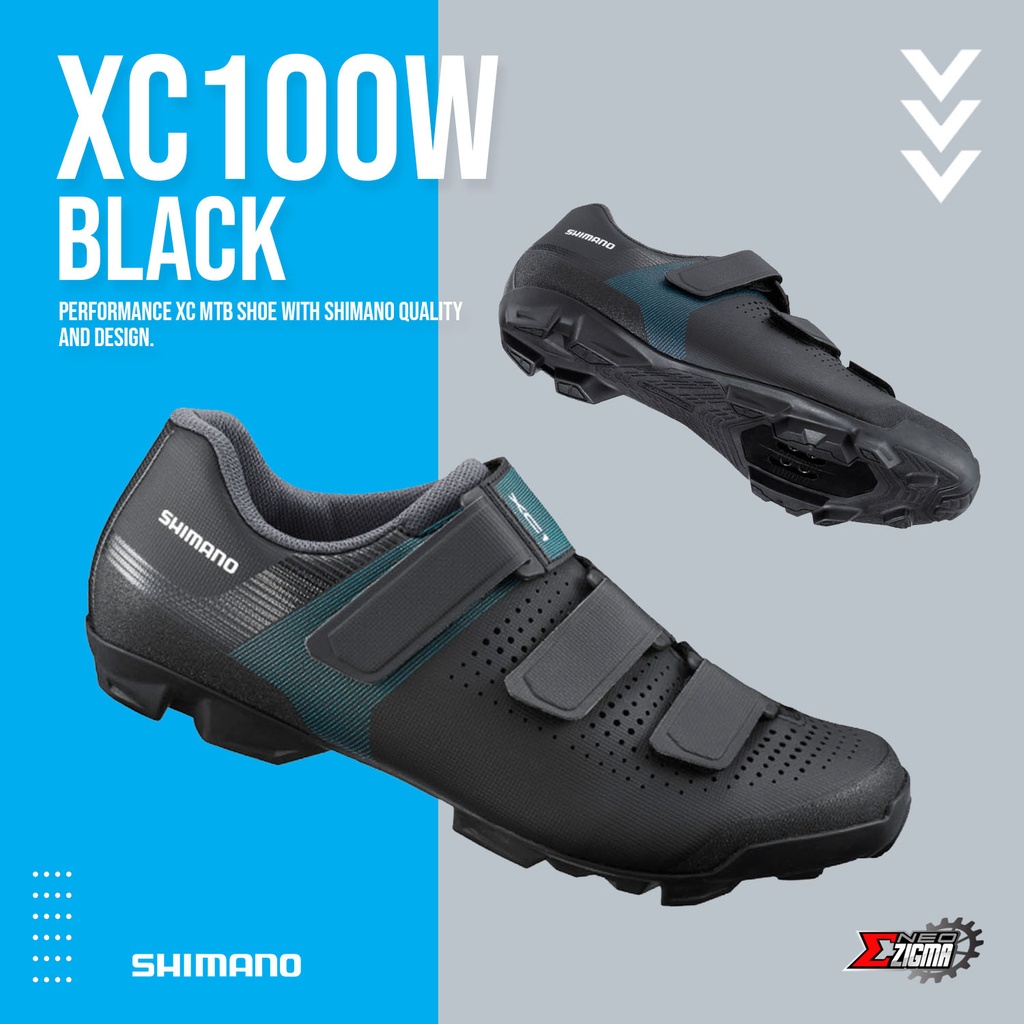 Shoes MTB SHIMANO Off-road/Cross Country XC100/W Women Black