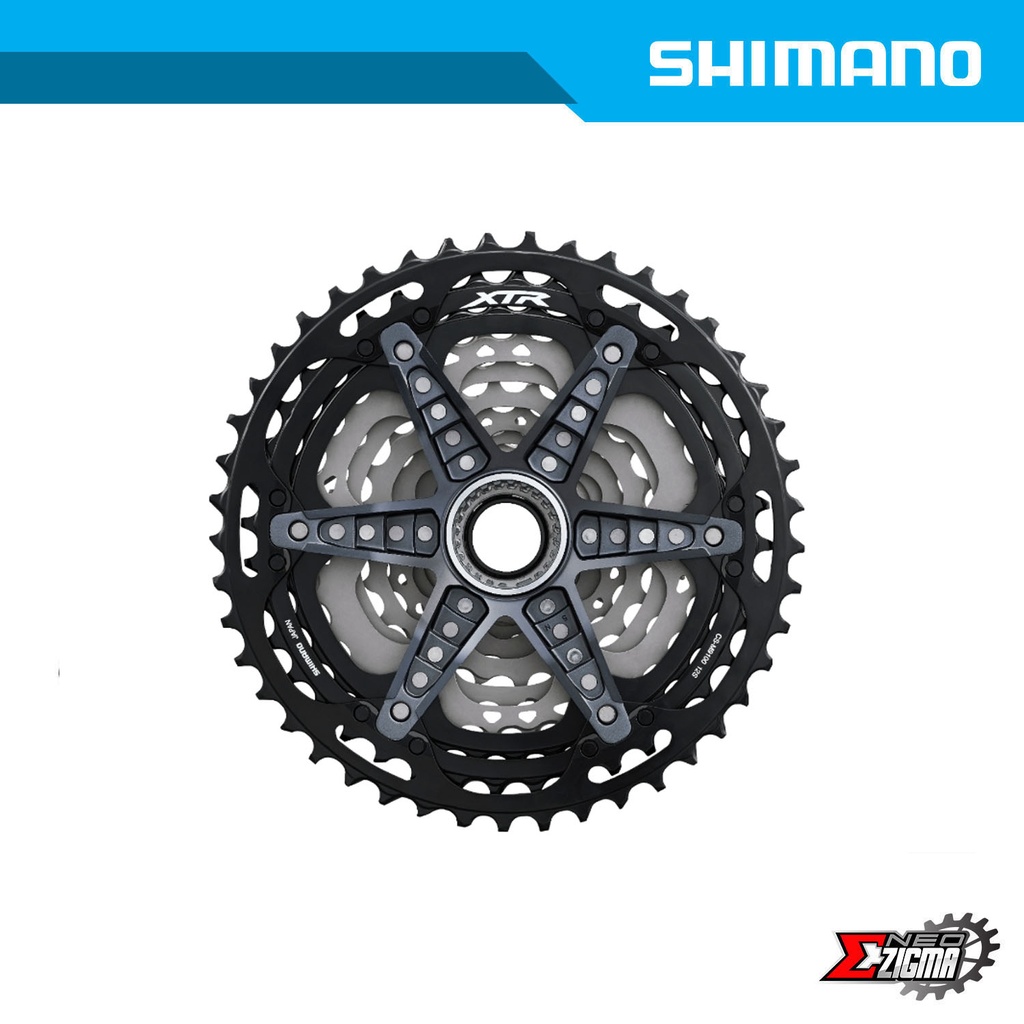 Cassette Sprocket MTB SHIMANO XTR CS-M9100 12-Spd 10-45T Micro Spline KCSM9100045