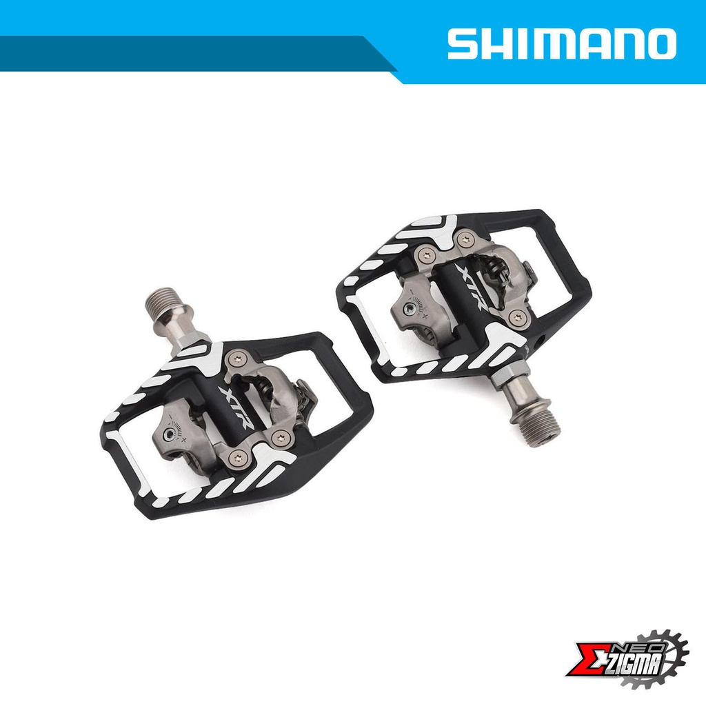 Pedal MTB SHIMANO XTR PD-M9120 SPD Dual Sided Flat Trail/Enduro w/ Cleats Ind. Pack IPDM9120