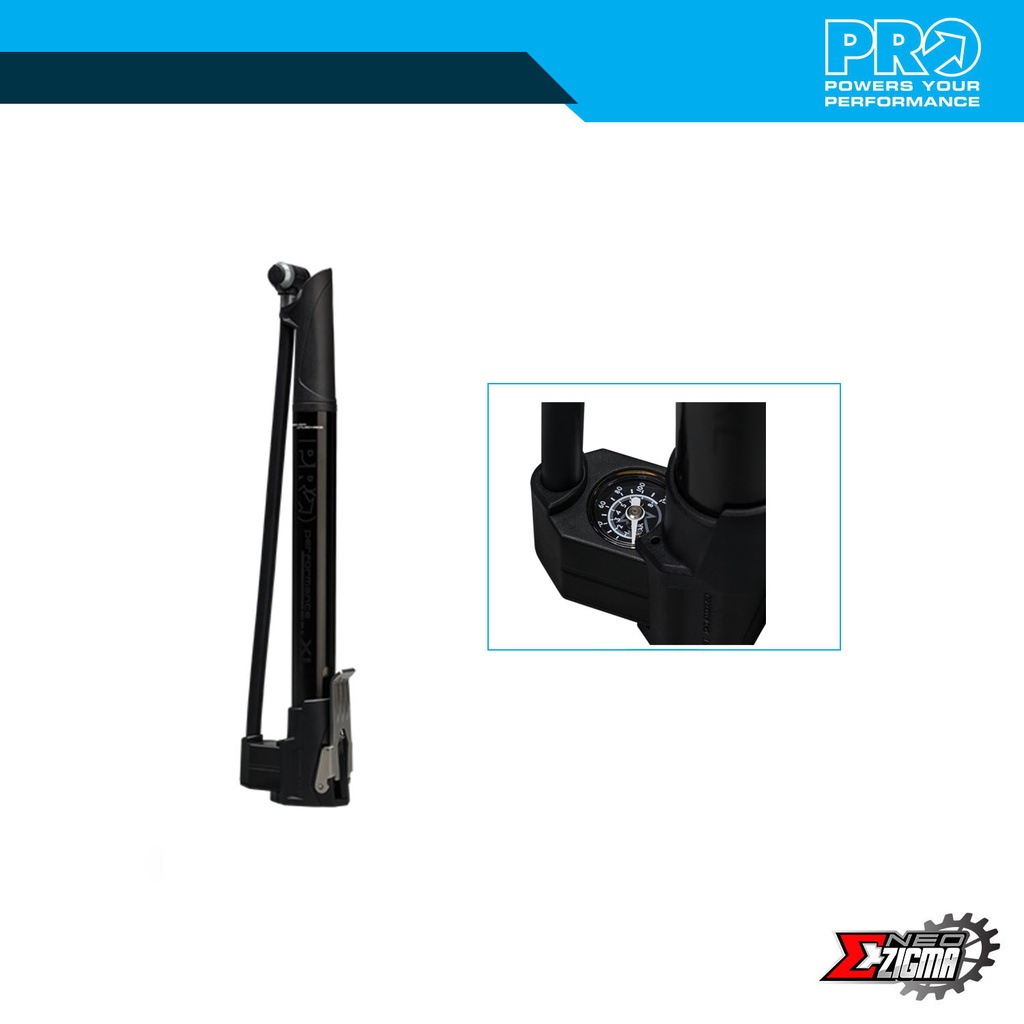 Mini Pump PRO Performance  XL Pop Out Gauge w/ Footpad PRPU0105