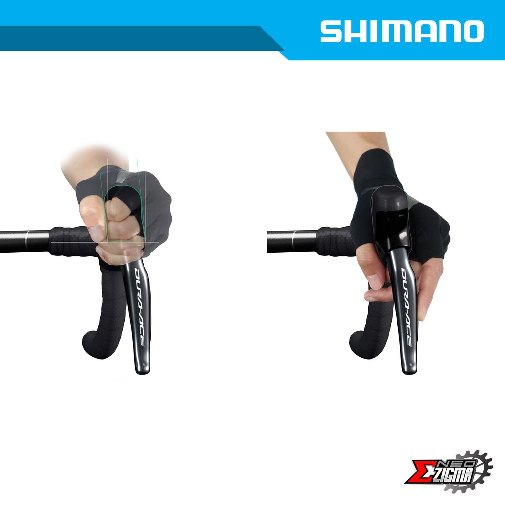 Shifter Lever Road SHIMANO Dura-Ace Di2 ST-R9270 2-Spd Front Ind. Pack ISTR9270LE