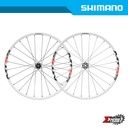 Wheel Set MTB 29" SHIMANO WH-MT55 15mm  10-Spd E-THRU Type EWHMT55FER9DWX