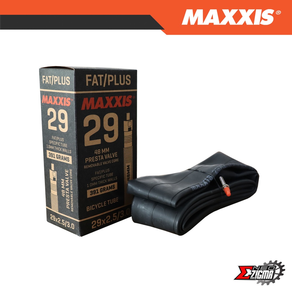 Tube 29x2.5/3.0 MAXXIS 48mm F/V 391g 1.0mm For Fat Bike EIB97200400