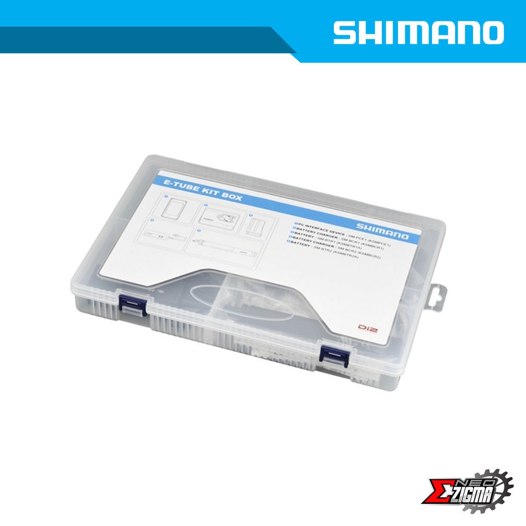 Software Upgrade Kit Device SHIMANO Di2 SM-PCE02 w/ SM-JC41, EW-SD50 1400MM, TL-EW02 Ind. Pack IETUBEKIT3EB