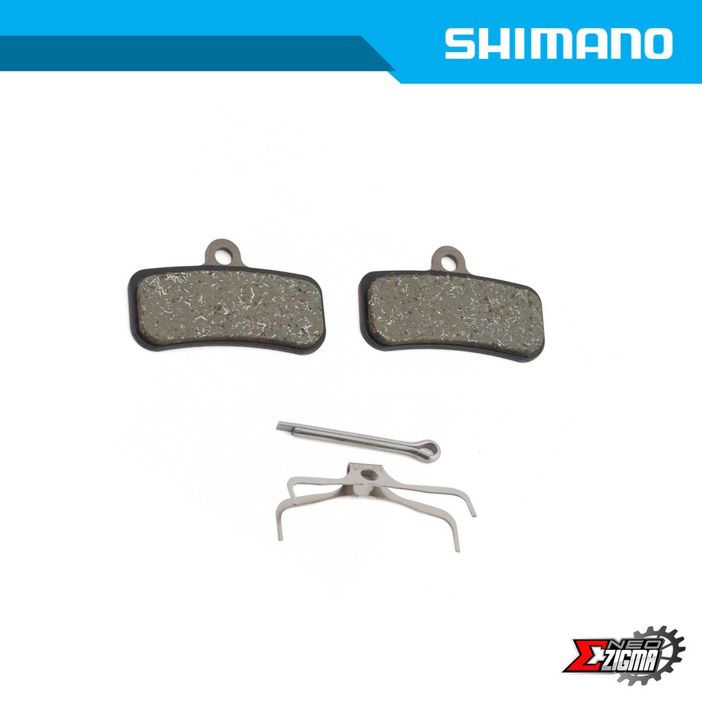 Disc Brake Pad SHIMANO Others D03S-RX Resin For M8020/M820/M640/M6120 Ind. Pack EBPD03SRXA