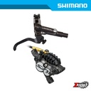 Disc Brake Assembly MTB SHIMANO Saint BR/BL-M820 4-Piston Metal Pad J-kit Hydraulic Rear Ind. Pack IM820BJRRXNA170