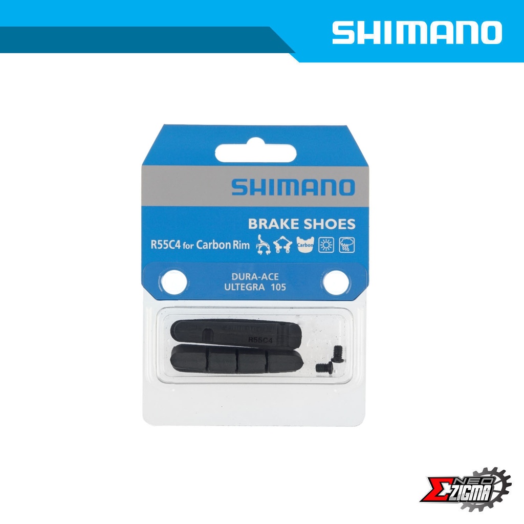 Brake Shoe Road SHIMANO Others R55C4 For Carbon Rim Cartridge Type for Dura-ace/Ultegra/105 Ind. Pack Y8L298070