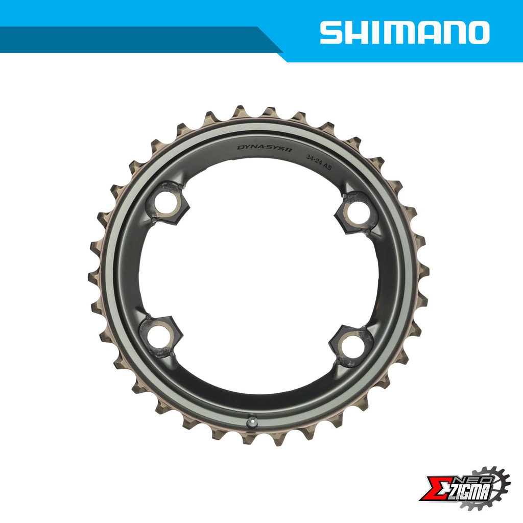 Chainring MTB SHIMANO XTR FC-M9000 AS 34T Y1PV98040 Ind. Pack