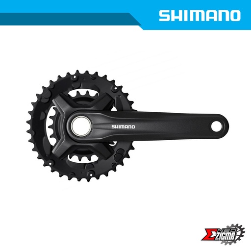 Chainwheel MTB SHIMANO Altus FC-MT210-2 36x22x175mm 9-Spd w/o BB Parts (2-Piece) Ind. Pack EFCMT210EX62L