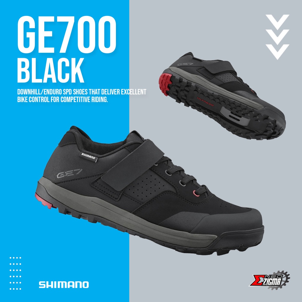 Shoes MTB SHIMANO OFF-ROAD/Gravity Enduro GE700 Men Black