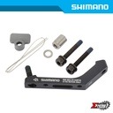 Disc Adapter SHIMANO Others SM-MA-R140P/D Post to Flat Mount Rear 140mm Ind. Pack ISMMAR140PDH