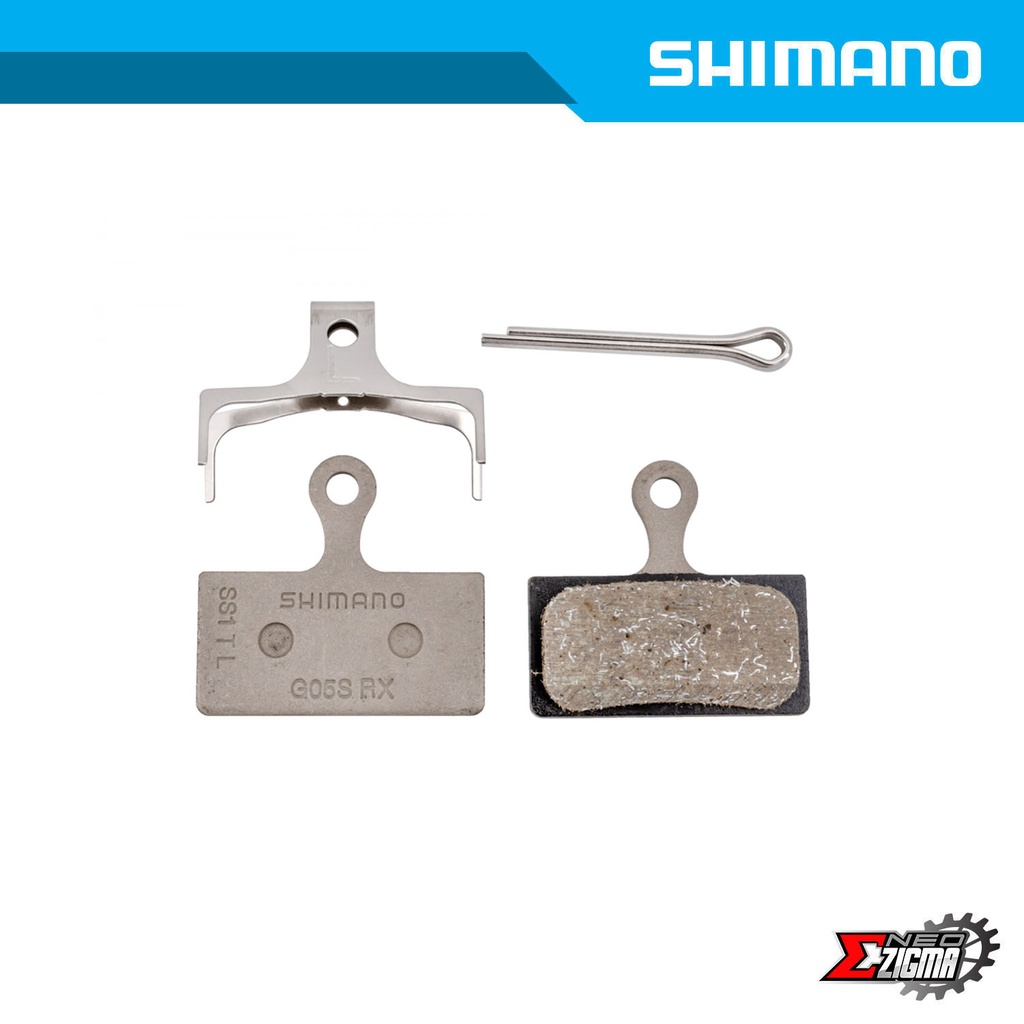 Brake Pad MTB SHIMANO Others G03S For XTR, XT, SLX, Deore Resin Ind. Pack EBPG05SRXA