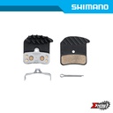 Disc Brake Pad MTB SHIMANO Others H03C Metal (M820,M640) w/ Fin Ind. Pack IBPH03CMFA