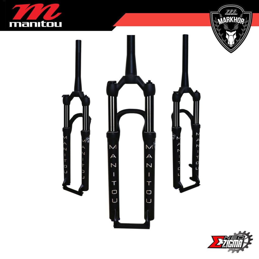 Fork Suspension 27.5" MANITOU Markhor Tapered 9mm*100mm Travel