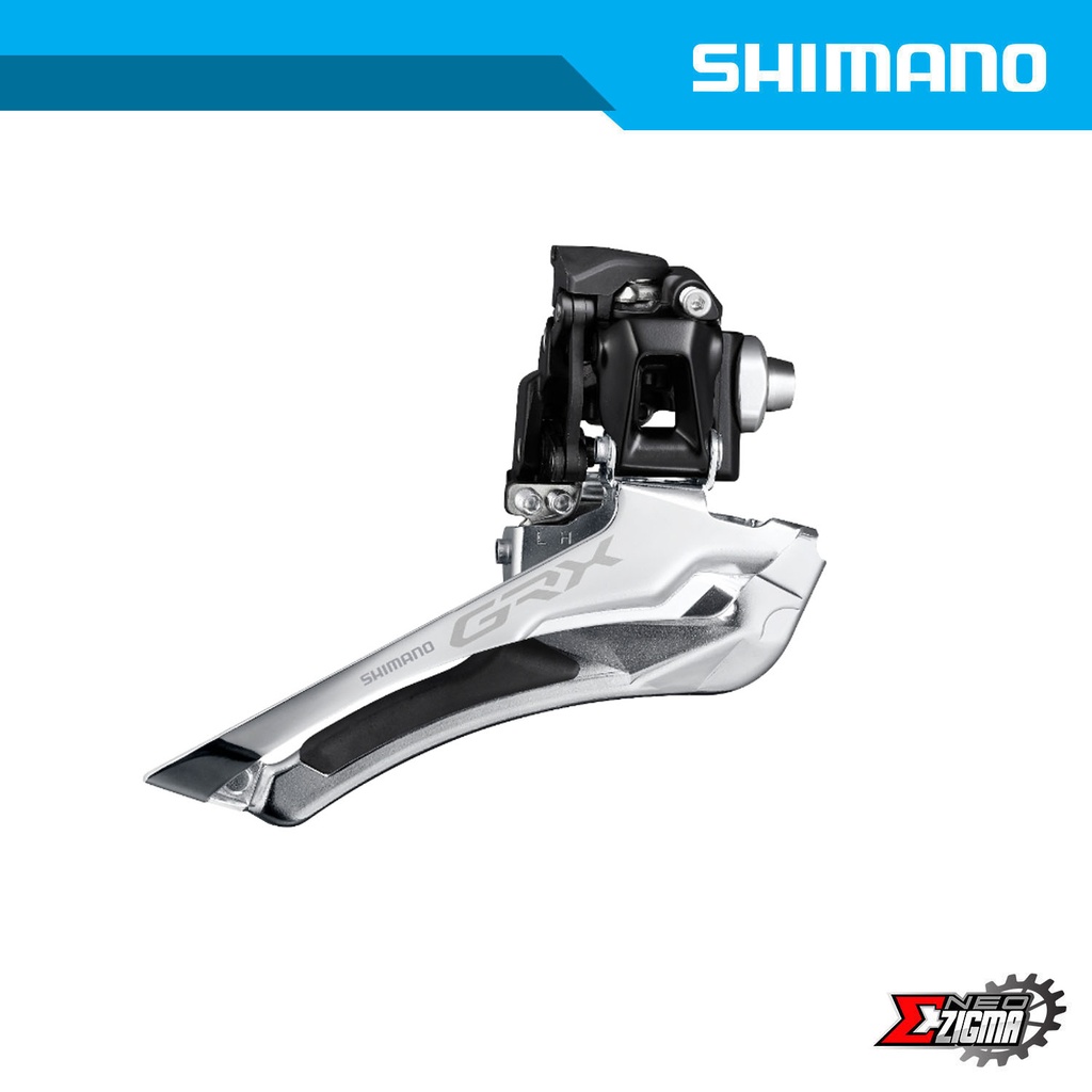 Front Derailleur Gravel SHIMANO GRX FD-RX400 10-Spd Down Swing Down Pull For 46T Ind. Pack IFDRX400F