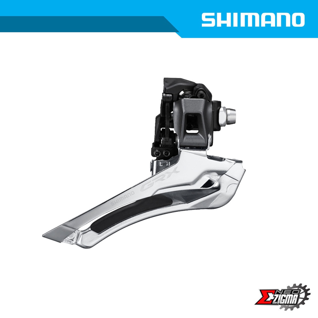 Front Derailleur Gravel SHIMANO GRX FD-RX810 11-Spd Down Swing Down Pull Brazed-On For 46-50T Ind. Pack IFDRX810F
