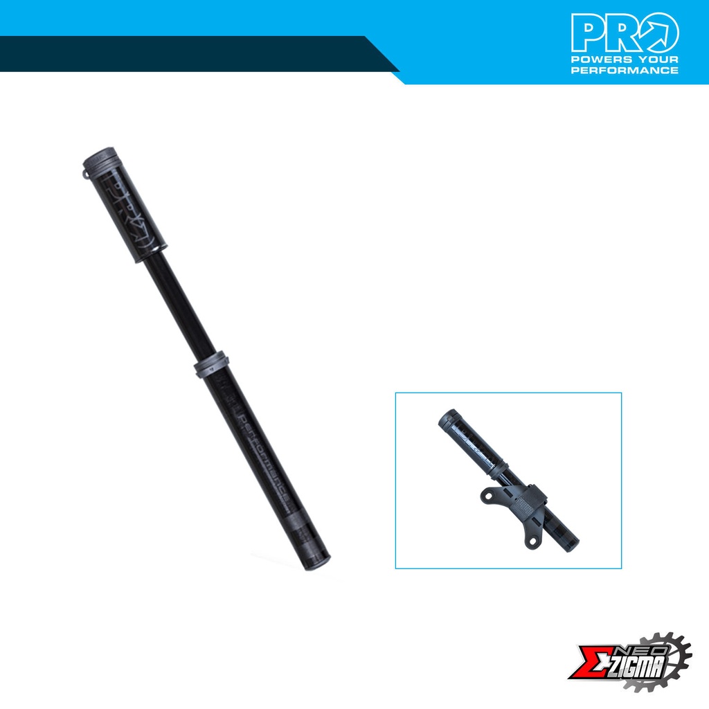 Mini Pump PRO Performance HV Alloy, High Pressure, Presta Valve PRPU0092