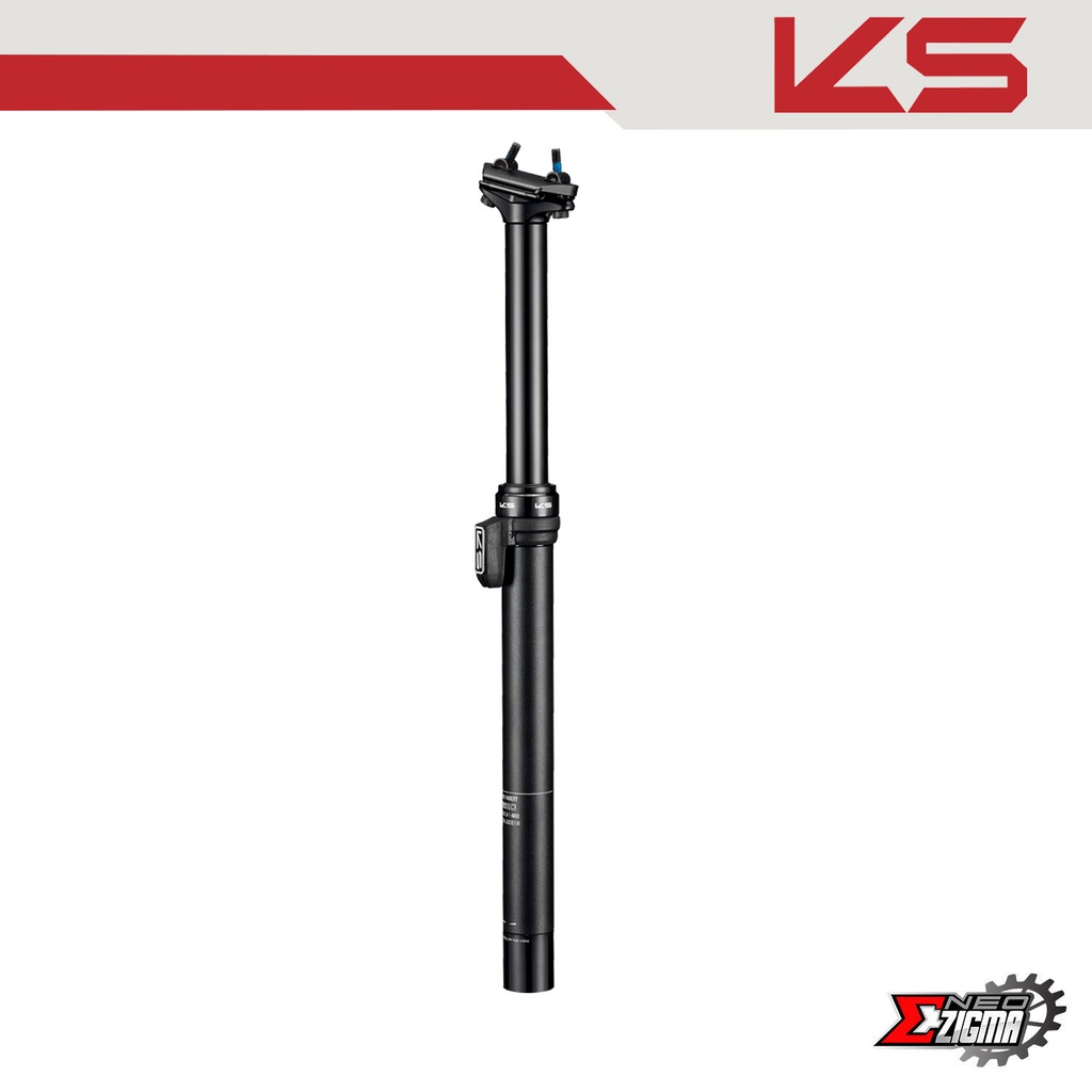 Dropper Post 30.9 KS E20 480/150mm C228-150-30.9 External Routing w/ Southpaw Remote