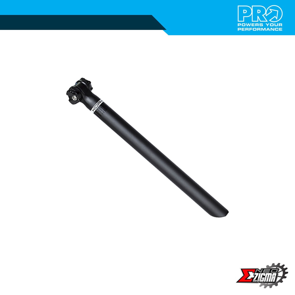 Seat Post PRO Koryak 30.9x400mm 20mm Offset 1 Bolt Clamp System PRSP0136