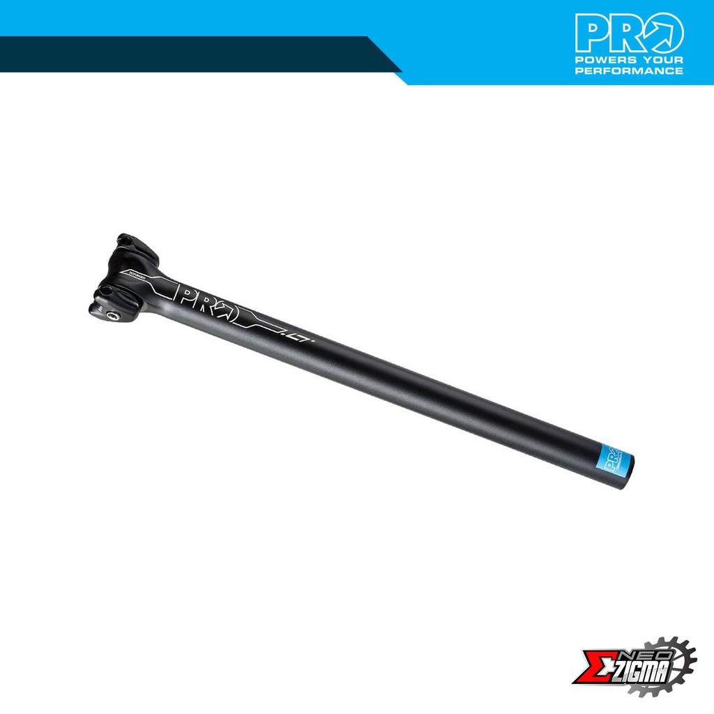 Seat Post PRO LT 27.2x400mm 20mm Offset 1 Bolt Clamp System PRSP0116