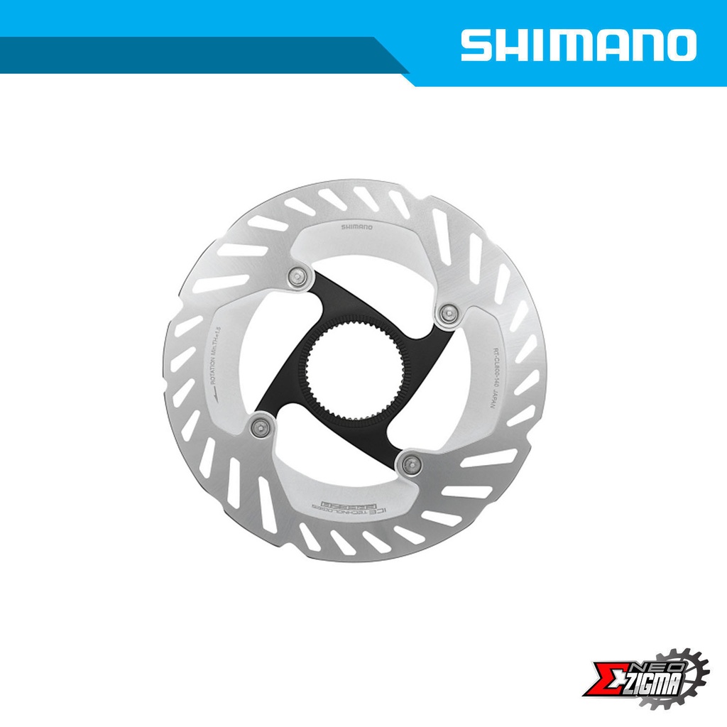 Disc Rotor Road SHIMANO Ultegra RTCL800SS 140mm w/ Lock Ring Freeza Radiator Fin Ind. Pack IRTCL800SSI