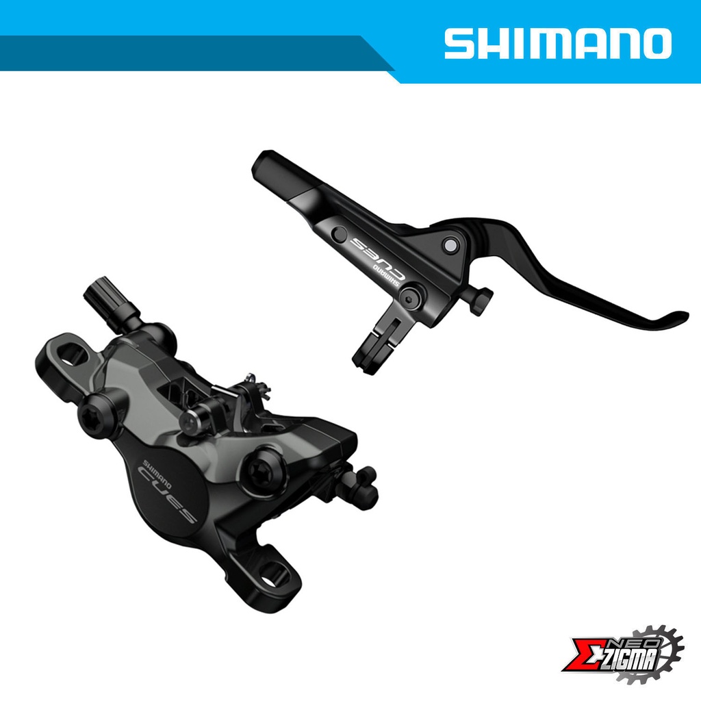 Disc Brake Assembly MTB SHIMANO CUES BR/BL-U8000 J-kit Front Ind. Pack IU80001JLFPRA100