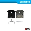 Disc Brake Pad MTB SHIMANO Others J05A-RF Resin w/ Fin For M6100/7100/8100 Ind. Pack EBPJ05ARFA