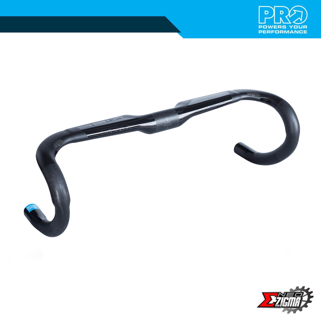 Handle Bar Road PRO Vibe Di2 Ready Aero Compact Carbon Internal Cable Routing