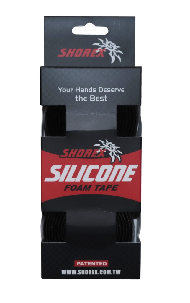 Handle Bar Tape Road SHOREX Silicone Black