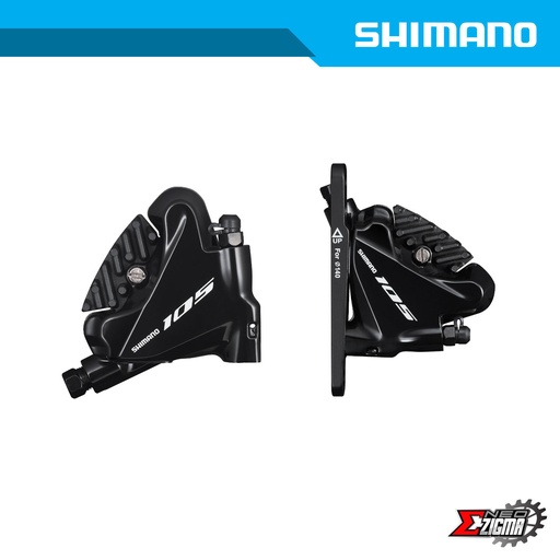 [DBSH001F/R] Disc Brake Road SHIMANO 105 BR-R7070 Hydraulic w/ Fin F/R