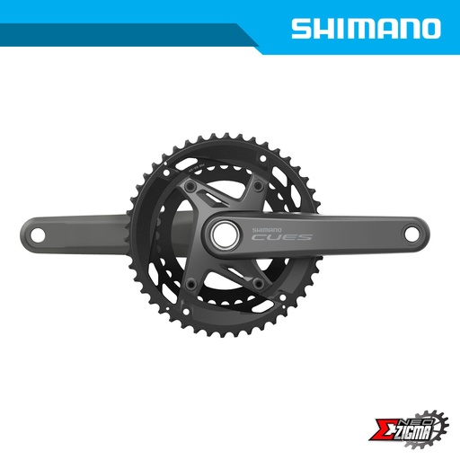 [CWSH446E] Chainwheel MTB SHIMANO CUES FC-U6010-2 46x32x170mm 11-Spd w/o BB Parts Ind. Pack EFCU60102CX62X