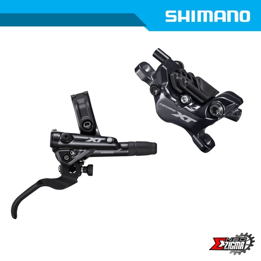 [DBSH073RI] Disc Brake Assembly MTB SHIMANO XT BR/BL-M8120/M8100 4-Piston J-Kit Hydraulic w/ Fin Rear Ind.Pack IM8120JRRXSA170