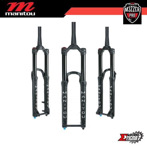 [FKSP2761] Fork Suspension 27.5" MANITOU Mattoc/Dorado Pro Tapered 15mm*100*160mm Travel BK Stanchion 