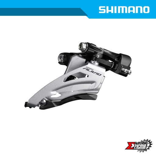 [FDSH250E] Front Derailleur MTB SHIMANO Alivio FD-M3120-M 2x9 Side Swing w/ 31.8mm Adapter Ind. Pack EFDM3120MX4