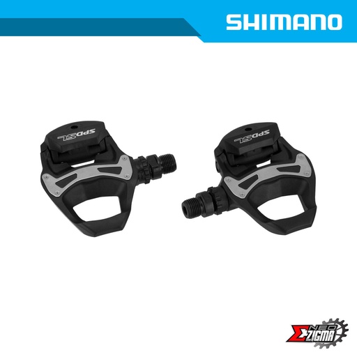 [PDSH103BKE] Pedal Road SHIMANO Road-Others PD-R550 SPD SL Single Sided w/ Cleats Ind. Pack EPDR550L