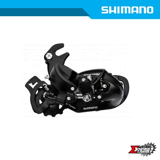 [RDSH149E] Rear Derailleur MTB SHIMANO Tourney RD-TY300 6/7-Spd Bracket Type Ind. Pack ERDTY300B