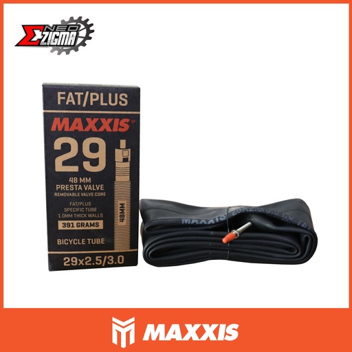 [TUBMAX116 SP] Tube 29x2.5/3.0 MAXXIS 48mm F/V 391g 1.0mm EIB97200400